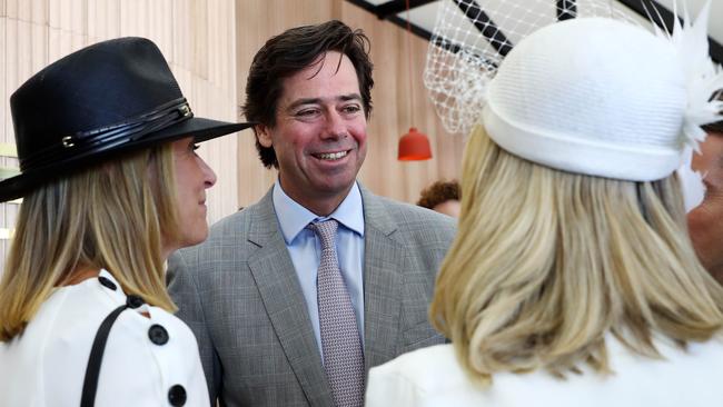 McLachlan at Derby Day, Flemington in 2017.