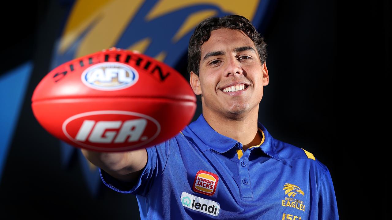 Eagle Isiah Winder has been banished from West Coast’s senior squad. Picture: Paul Kane