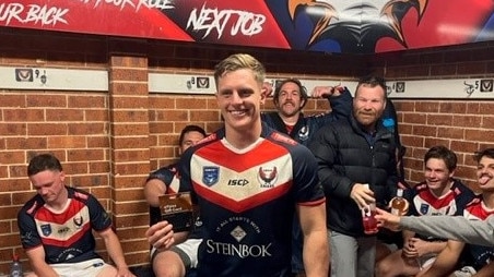 Nick Newman was named CCRL player of the year after a bumper 2023. Picture: Central Coast Rugby League