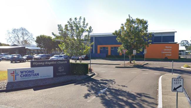 Wyong Christian Community College on Alison Rd, Wyong, was the third best performer for high school results. Picture: Google