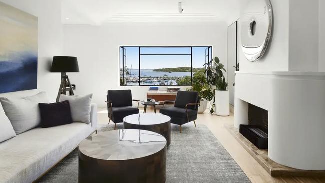 The three-bedroom, two-bathroom apartment Rose Bay apartment goes to auction on December 7.