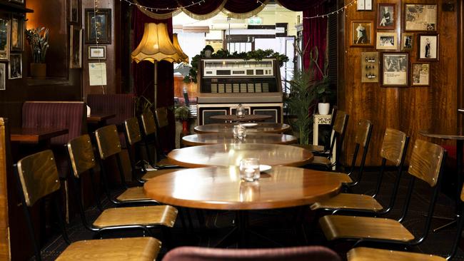 The pub dining room. Picture: Daily Telegraph/ Monique Harmer