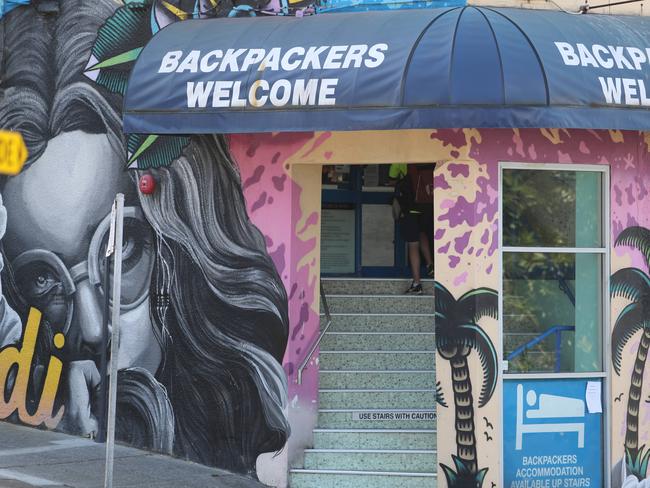 Pictured is Noah's Backpackers in Bondi Beach. Picture Rohan Kelly