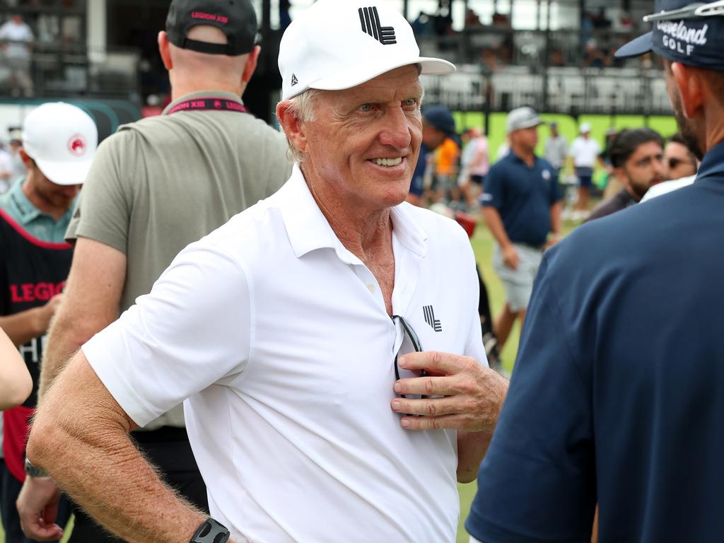 Norman’s time at the helm of LIV Golf appears over. Picture: Michael Wade/Icon Sportswire via Getty Images