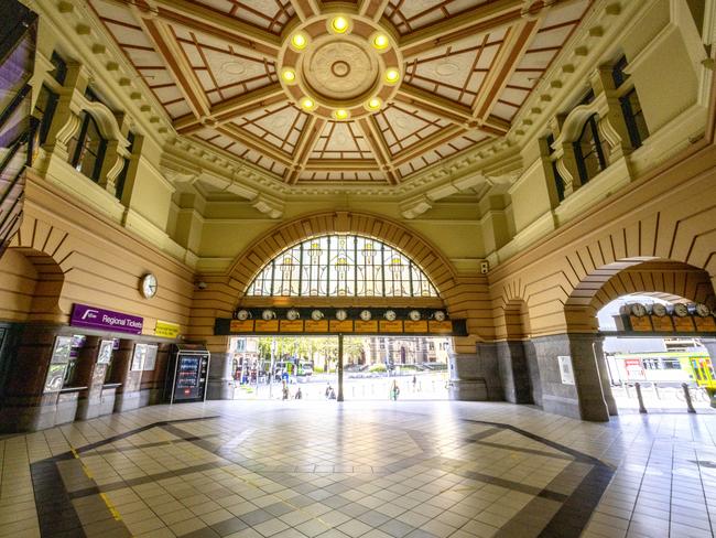 Flinders Street Station. Picture: David Geraghty