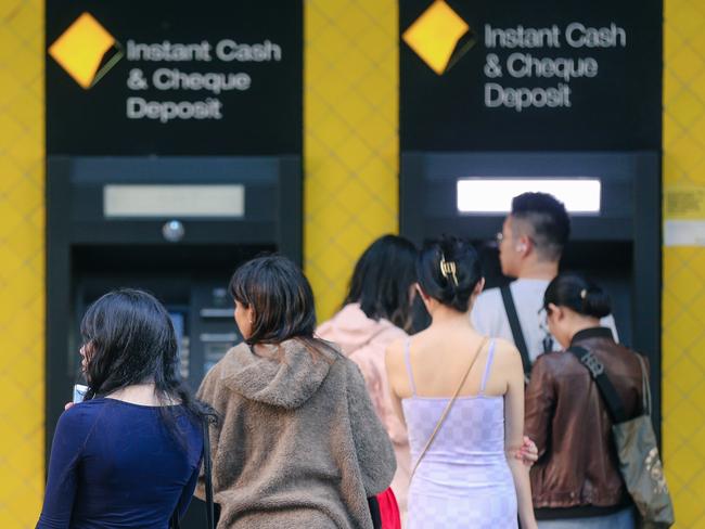 Commonwealth Bank will axe 251 jobs, however customer-facing roles are here to stay. Picture: NCA NewsWire / Glenn Campbell