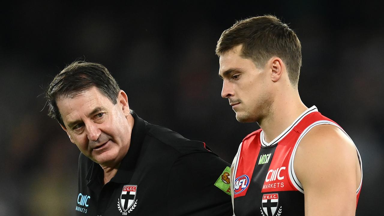 Jack Steele (right) has led the Saints alongside Lyon to a 6-3 record so far this season. (Photo by Quinn Rooney/Getty Images)