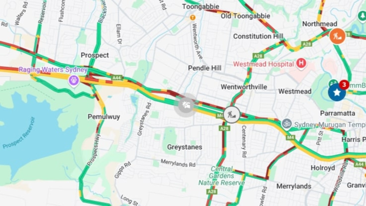 Truck ‘flips’ in crash on Sydney’s M4 motorway | Townsville Bulletin