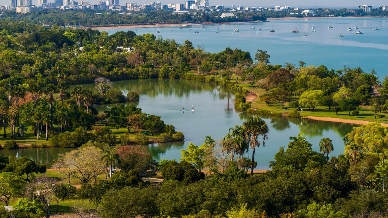 Efforts are underway to hunt down a mysterious creature at Lake Alexander. Picture: Tourism NT