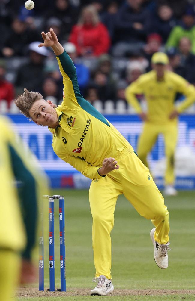 Cooper Connolly’s versatility, with bat and ball, helped him at the selection table. Picture: AFP