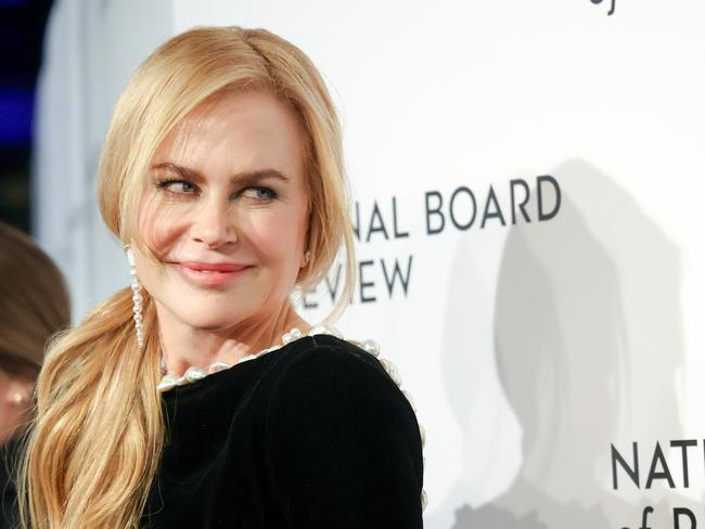 NEW YORK, NEW YORK - JANUARY 07: Nicole Kidman attends the 2025 National Board of Review Gala at Cipriani 42nd Street on January 07, 2025 in New York City. (Photo by Mike Coppola/Getty Images)