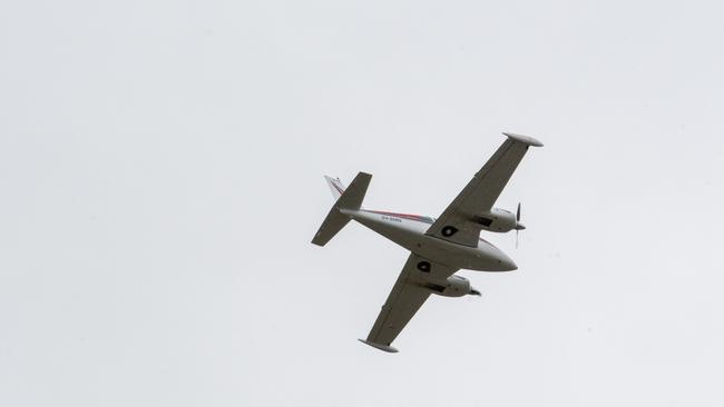 The test flight will be the first of many planes expected to touchdown at the new airport. Picture: NewsWire / Simon Bullard