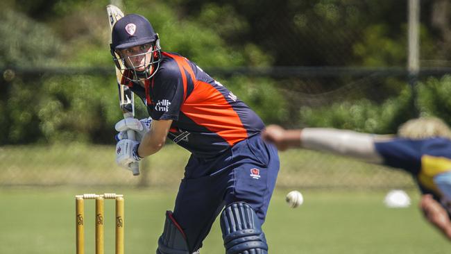 Chris McCormick launches into Brighton bowling last season.