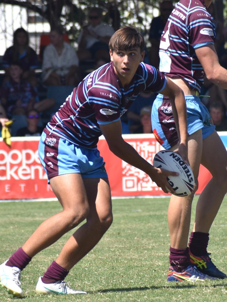 CQ Capras under-17 halfback Tyler Melrose.