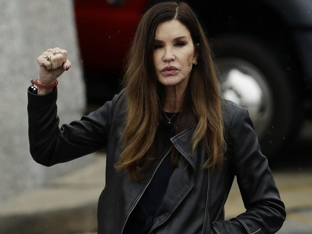 Former model and Cosby accuser Janice Dickinson said ‘here’s the last laugh, pal’ as the TV star was sentenced. Picture: AP Photo/Matt Slocum