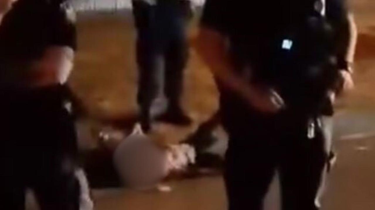 12yo filmed ‘crying in the gutter’ after dramatic arrest