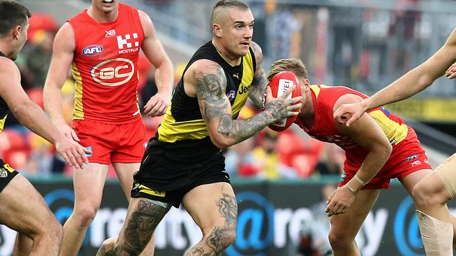 More AFL matches could be played at Metricon Stadium as part of the league’s hubs plan. Picture: Getty