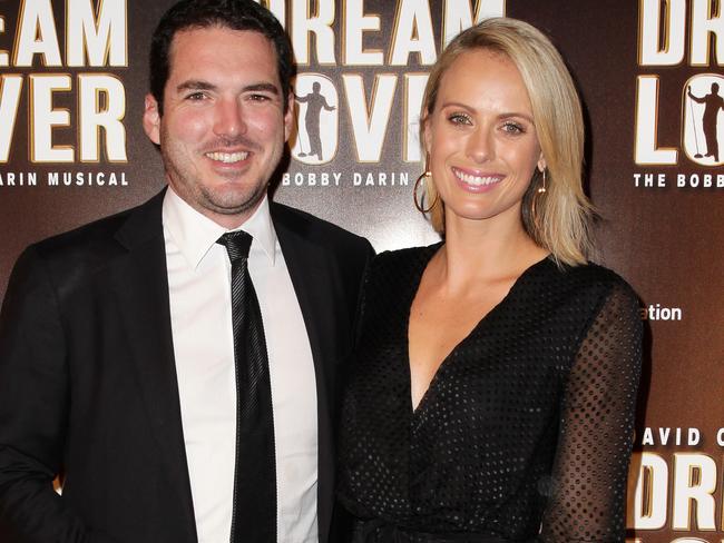 Peter Stefanovic and Sylvia Jeffreys. Sylvia could be one of the people Nine is considering to fill in Lisa Wilkinson’s role. However that would leave her working even more closely with her brother-in-law. Picture: Christian Gilles