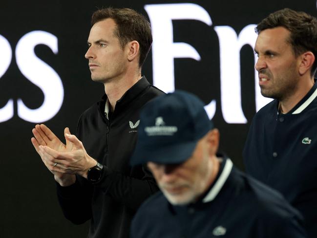 Murray was happy with what he saw from the Australian Open’s coaching pods.