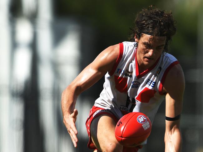 Former Waratah and Nightcliff player Josh O'Brien – a past NT Thunder Under-18 representative – is a key signing for St Mary's. Picture: JUSTIN KENNEDY