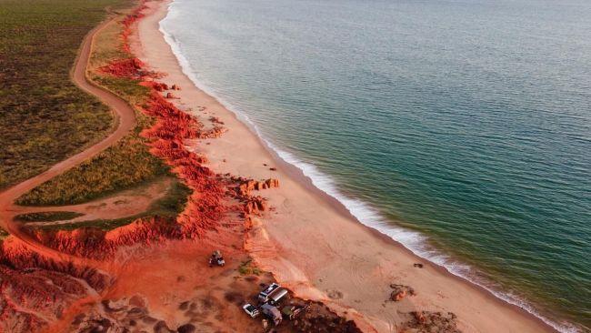 A stunning free campsite on the Dampier Peninsula. Picture: Supplied