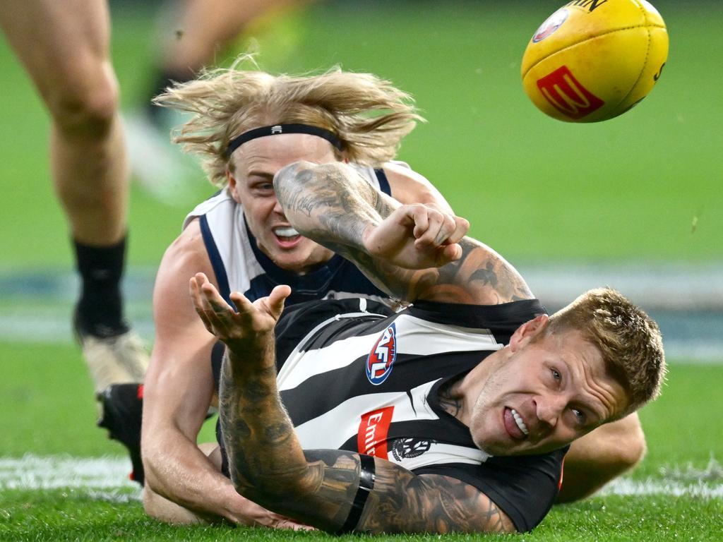 Jordan De Goey has only been going. Picture: Quinn Rooney/Getty Images