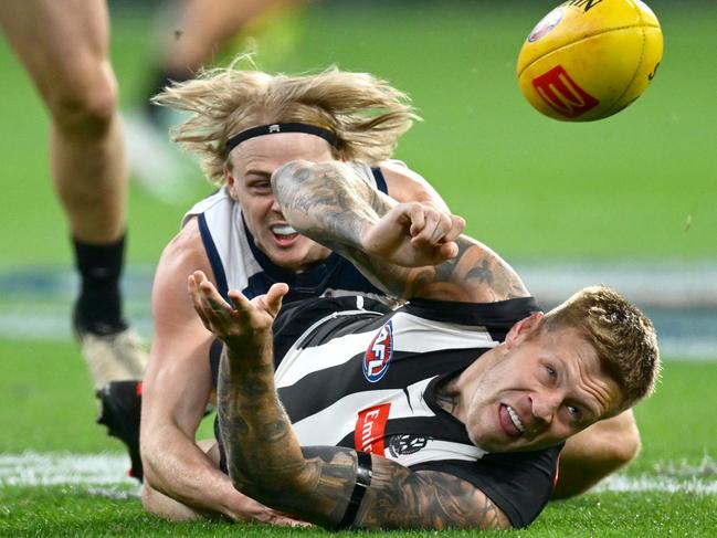 Jordan De Goey has only been going. Picture: Quinn Rooney/Getty Images