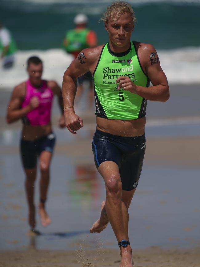 Finn Askew Day 1 of the Shaw and Partners Iron Man /Woman Series at North Burliegh. Picture: Glenn Campbell