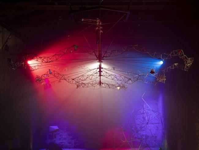 One of the pieces in Andrew Hustwaite’s <i>Only The Penitent Shall Pass</i> at Rosny Barn. Picture: DARK MOFO/RÉMI CHAUVIN