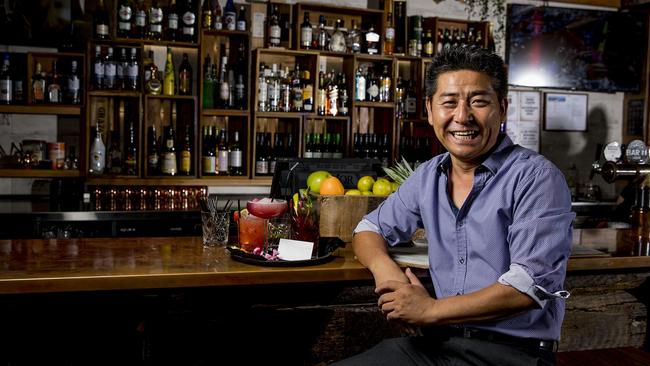 Bar 11 owner Richie Dia. Picture: Jerad Williams