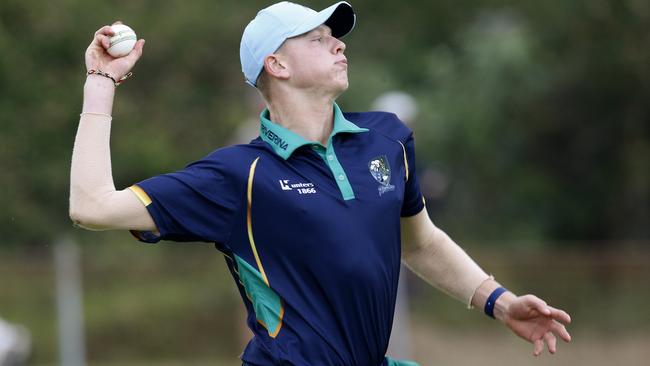 Jake Scott ripped open to Central Coast batting order in the Country Bash final. Picture: John Appleyard