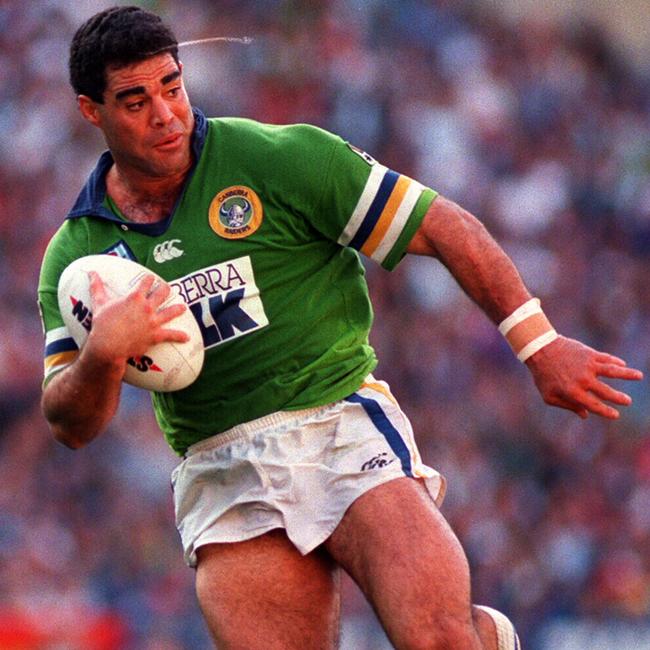 Good luck making a legs tackle on Mal Meninga.