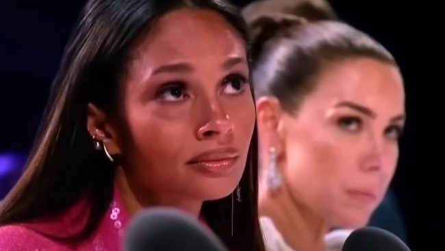 Alesha Dixon on Australia's Got Talent.