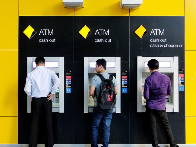 13/02/2016: Generic picture of Commonwealth Bank branch, Sydney. Hollie Adams/The Australian