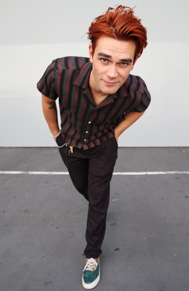 KJ Apa at Syd-Comic Con. Picture: David Swift.