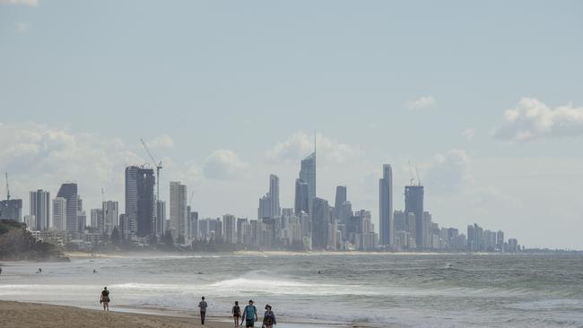 The Gold Coast … beautiful one day, hive of ‘toxic masculinity’ the next. Picture: Jerad Williams