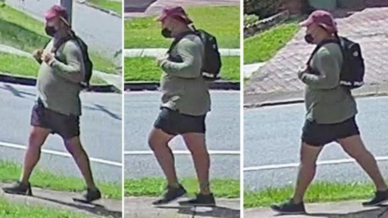 Police have released CCTV footage of a man who they believe was driving a stolen vehicle which has belonged to the couple. Picture: Queensland Police