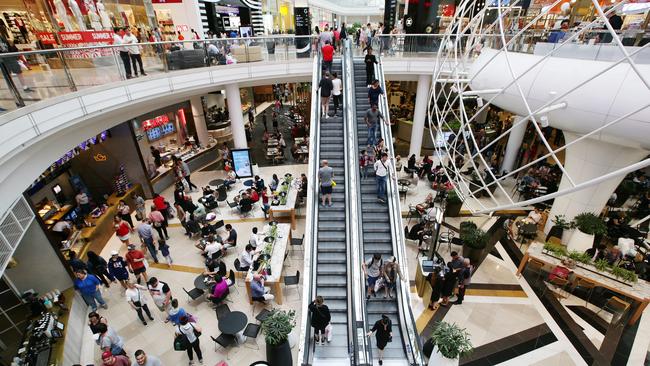 It’s one of the busiest shopping days of the year at Chadstone Shopping Centre, pictured yesterday. File image: Andrew Tauber