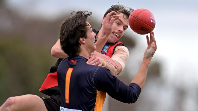 Ben Silvagni in action for East Keilor. Picture: Andy Brownbill