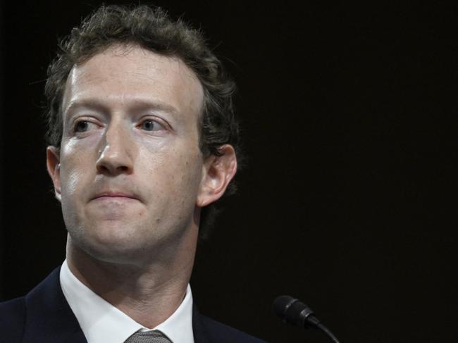 Mark Zuckerberg, CEO of Meta, listens as he testifies during the US Senate Judiciary Committee hearing, "Big Tech and the Online Child Sexual Exploitation Crisis," in Washington, DC, on January 31, 2024. (Photo by ANDREW CABALLERO-REYNOLDS / AFP)