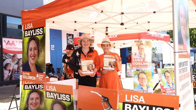 CLP candidate Lisa Bayliss in Darwin on May 3, 2025. Picture: Pema Tamang Pakhrin
