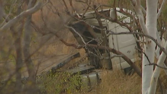 A driver was killed in a truck crash near Townsville.