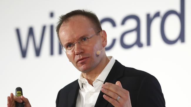 Markus Braun, former CEO of financial services company Wirecard. Picture: AP