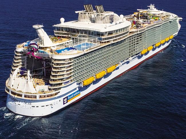 Royal Caribbean's cruise ship Symphony of the Seas. Picture: SBW-Photo