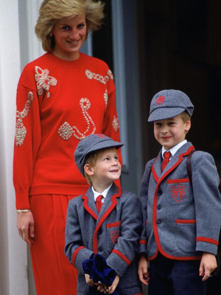 Princess Diana enjoyed a close bond with her sons princess William and Harry until her premature death in a car crash in Paris in August 1997. Photo: Tim Graham