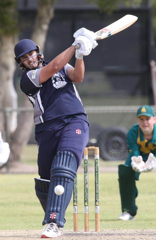 Cricket GCA1: South Barwon v Lara Lara batsman Ed Kol Picture: Mark Wilson