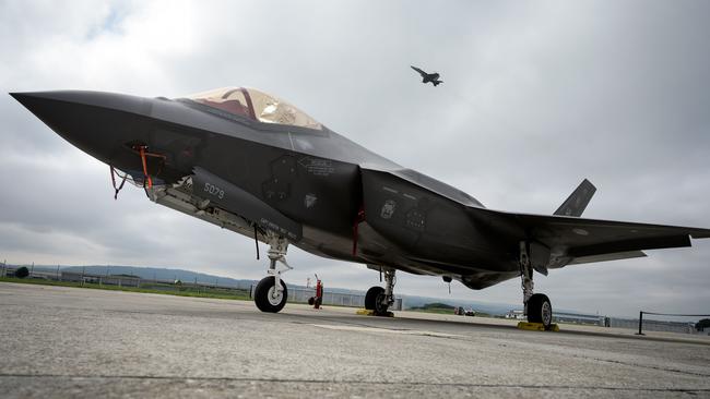 A Lockheed Martin F-35 Lightning II fighter jet. Picture: AFP