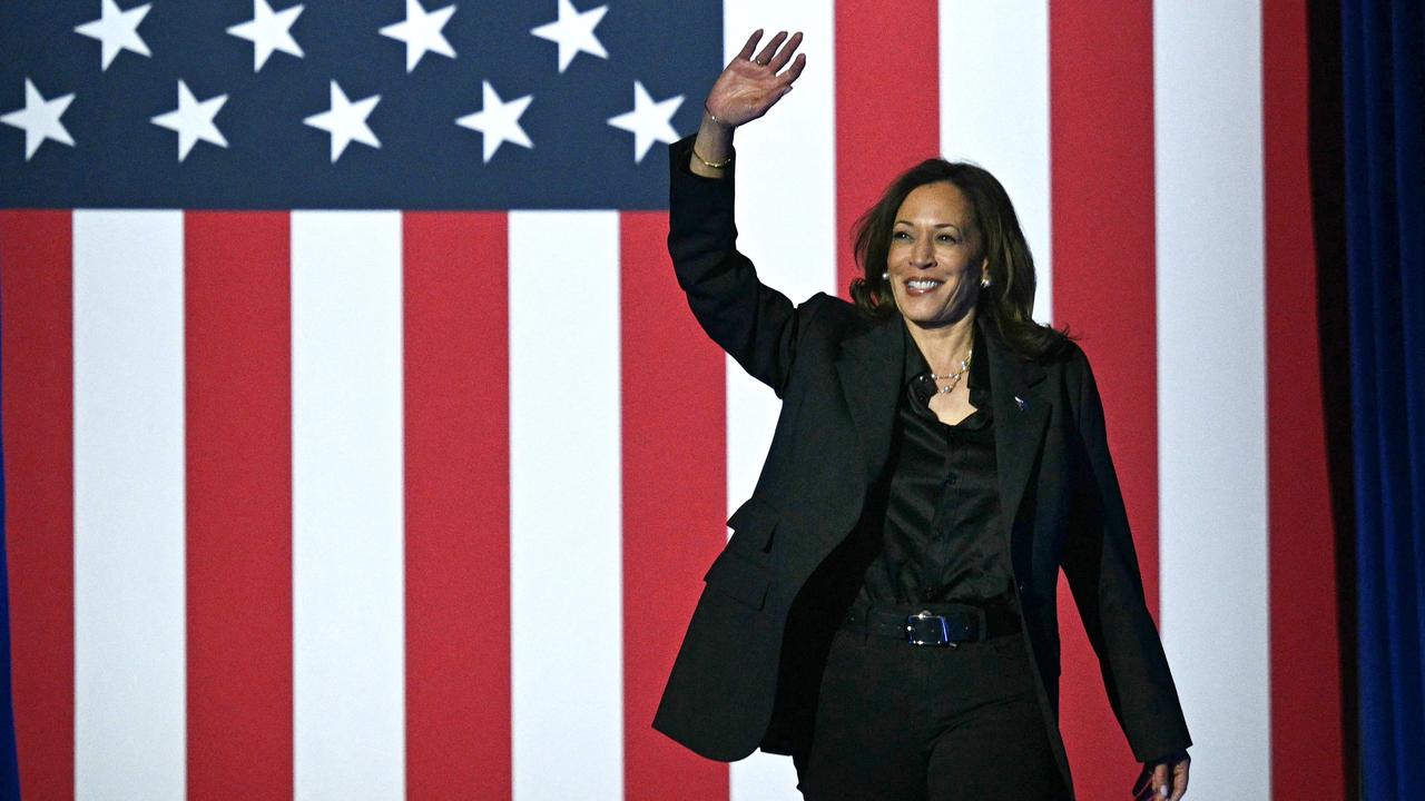 US Vice President and Democratic presidential candidate Kamala Harris has taken the battle up to Donald Trump. Picture: AFP