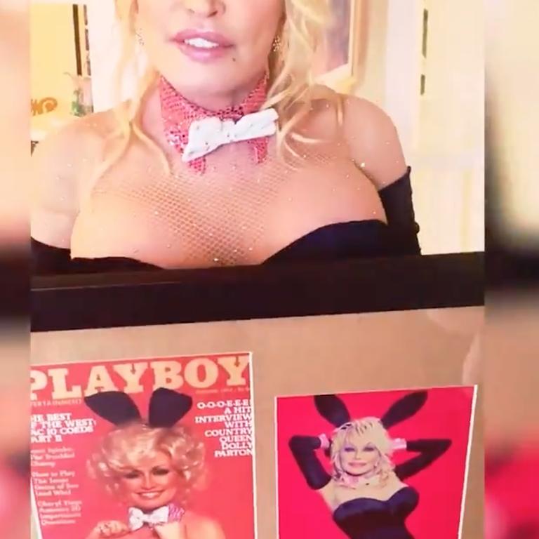 Dolly Parton Having Sex - Dolly Parton shares racy Twitter video for husband Carl | news.com.au â€”  Australia's leading news site