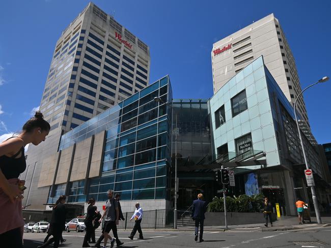 The Westfield Bondi Junction shopping centre in Sydney. Picture: Steven Saphore